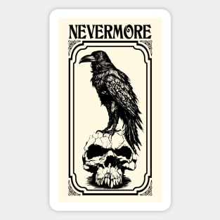 Nevermore | Edgar Allan Poe - The Raven Magnet